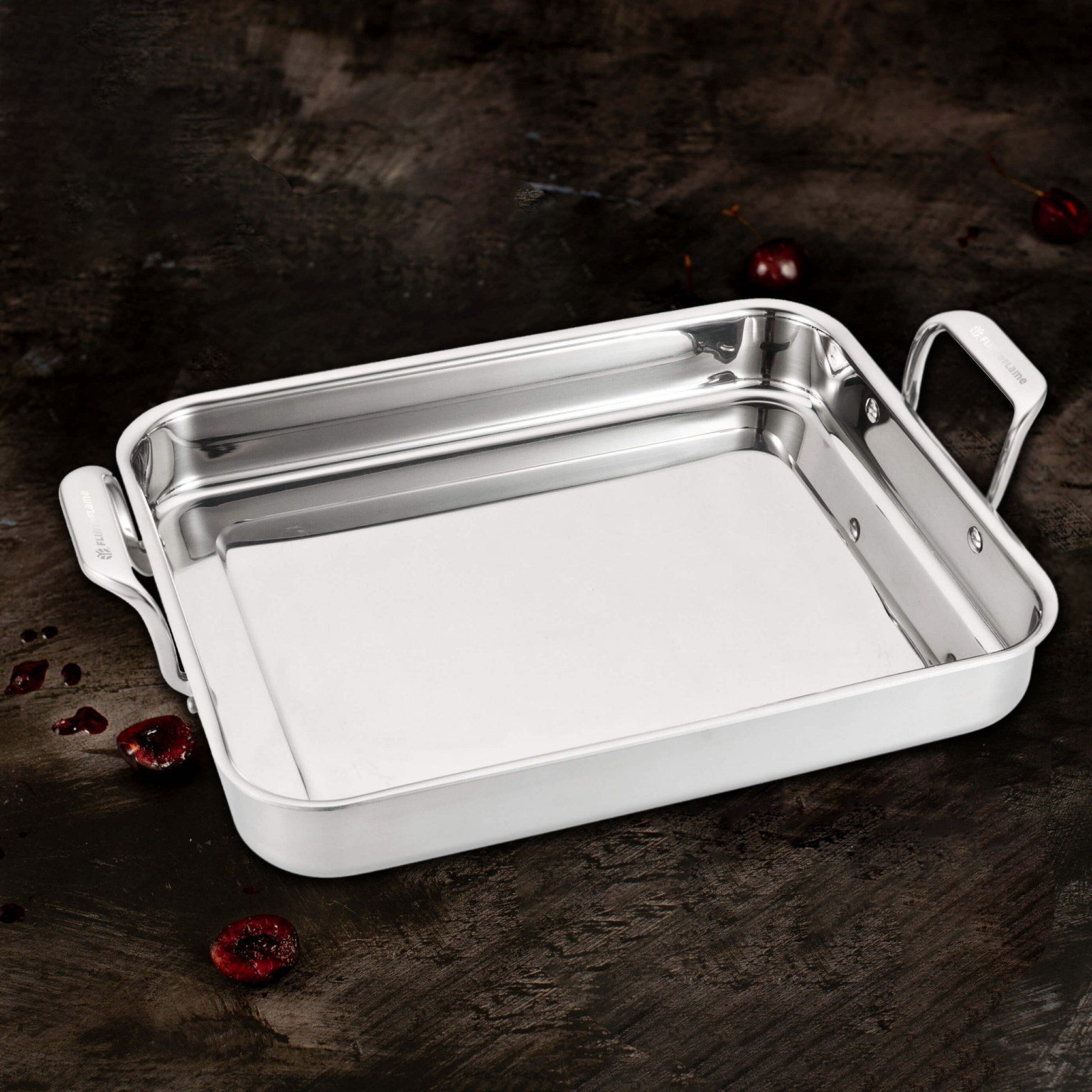 Flint & Flame TriPly Roasting Tray 36cm Flint and Flame